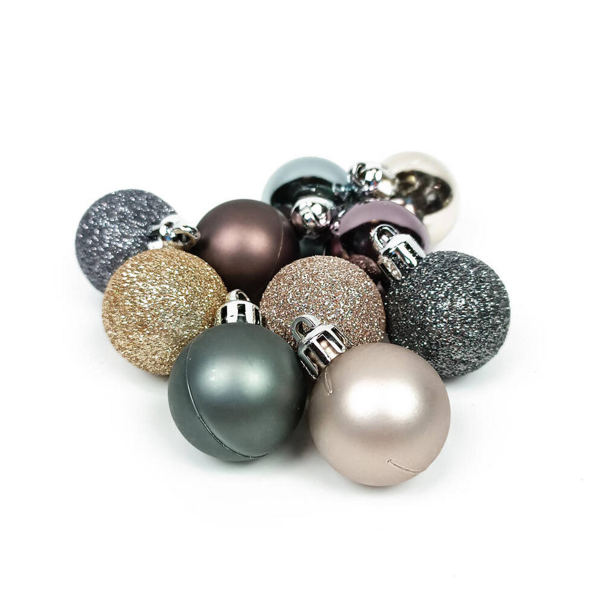 WEIHNACHTSSCHMUCK 44er-Set - Multicolor, Kunststoff (2.5/21/20cm) - Atmosphera Createur d´interieur