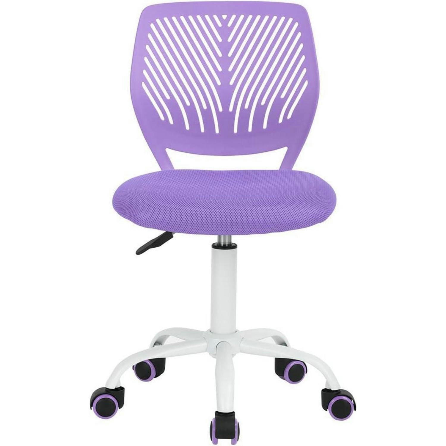 BÜROSTUHL Lila Ergonomisch Verstellbar - Lila, Textil (38.5/87/40cm)