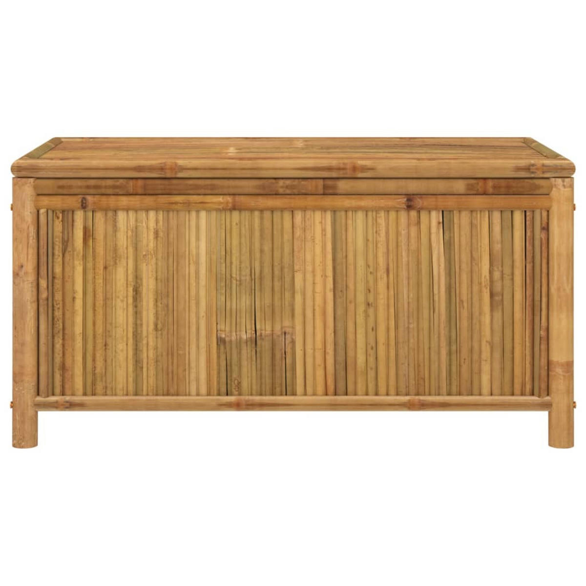 GARTENTRUHE 110x52x55 cm Bambus - Braun, Holz (110/55/52cm) - furnicato