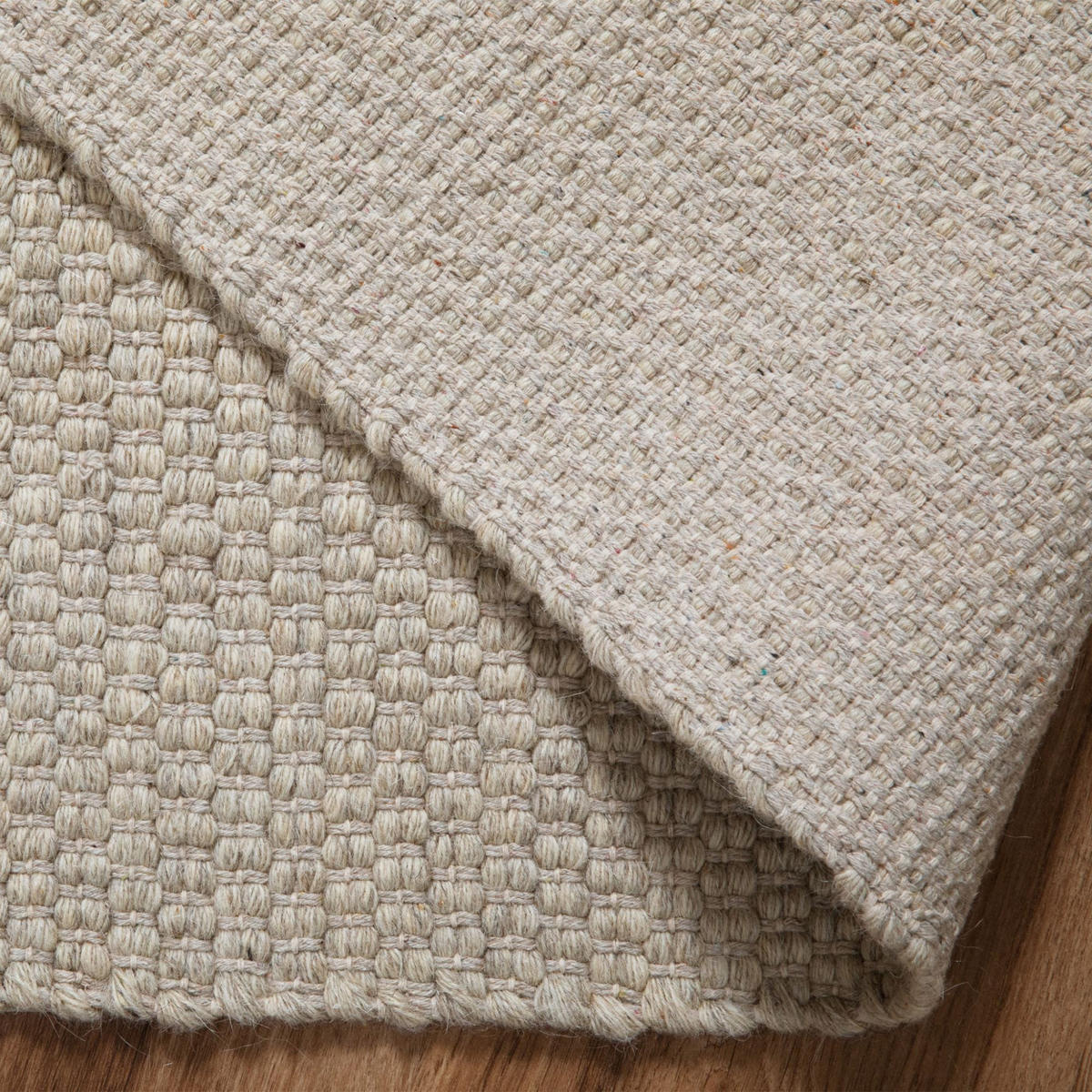 Handweb Teppich Amsterdam 250/300 cm - Beige, Naturmaterialen (250/300cm) - Steffensmeier