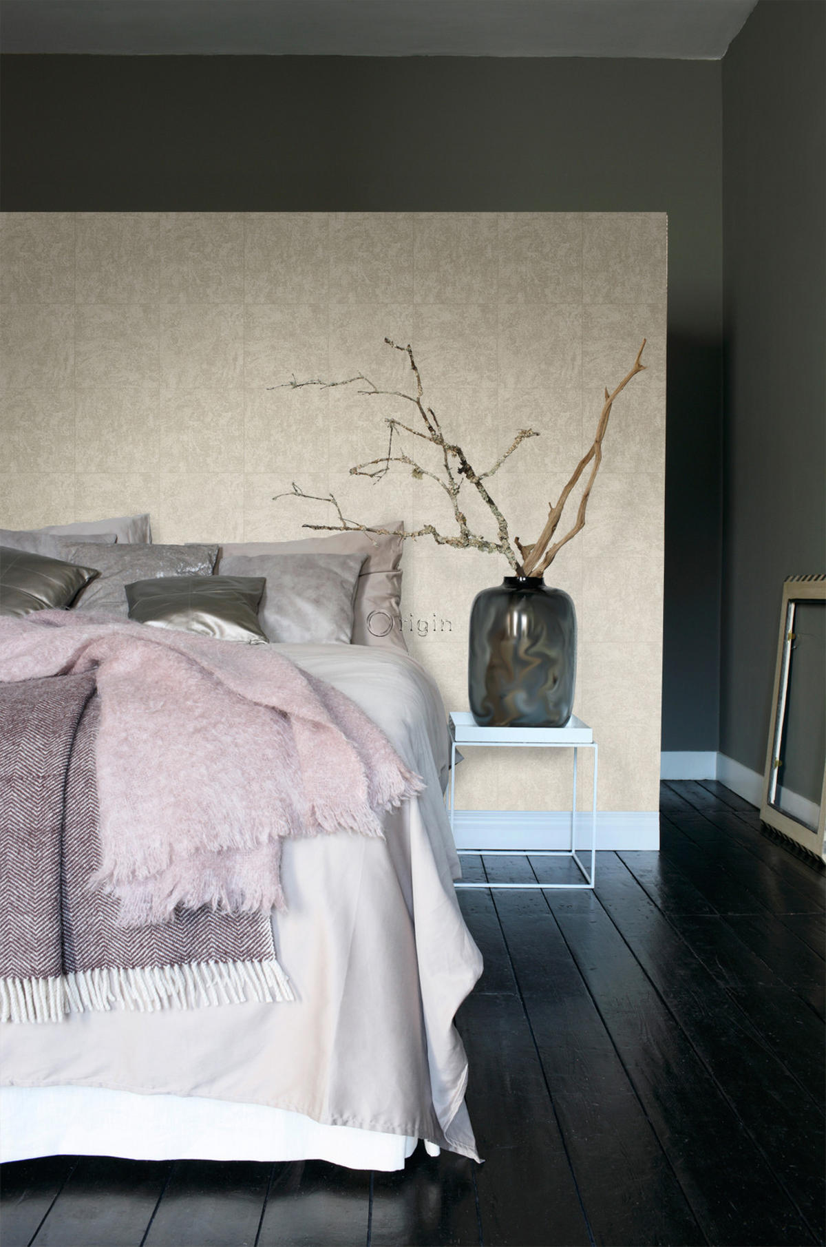 TAPETE Stein-Optik 53 cm x 10.05 m - Beige, Papier (53/1000cm) - Origin Wallcoverings