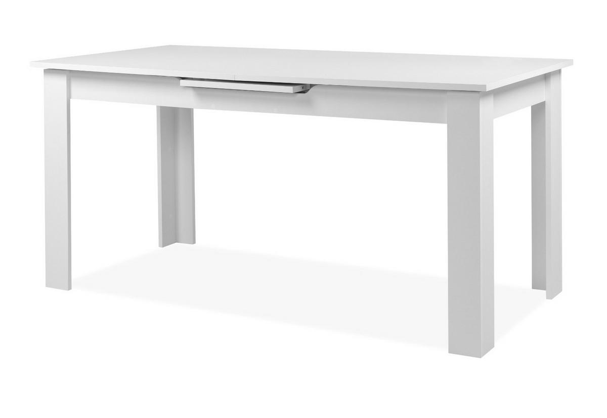 ESSTISCH weiß 160 - 200 cm, Küchentisch ausziehbar - Weiß, Holzwerkstoff (160/80/75cm) - Furn.Design