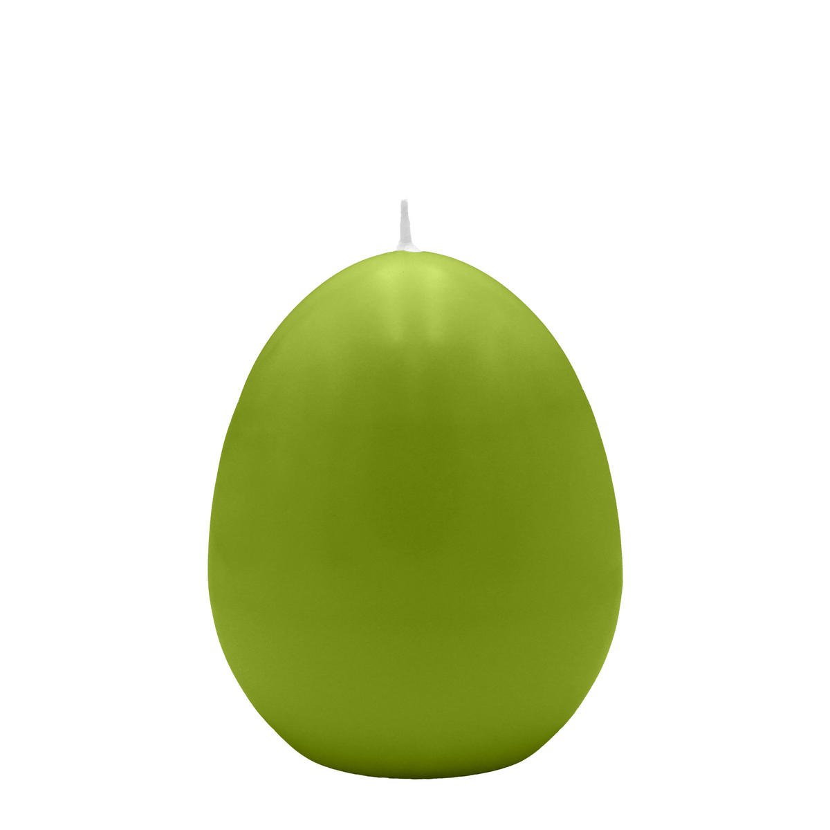 EIKERZEN Limonegrün 120 x Ø 80 mm, 6 Stück - Grün, Paraffin (8/12/12cm) - Kopschitz Kerzen