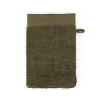 WASCHHANDSCHUH AUTUMN DELIGHTS - Olivgrün, Textil (20/15cm) - MÖVE