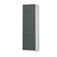 KÜCHENSCHRANK Fame-Line Grün-Gold Landhaus 60 cm - Weiß/Grün, Holzwerkstoff (60/206.8/58.1cm) - Vicco