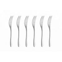 KUCHENGABELN Muza Silber 15/20/3 cm Metall - Silberfarben, Metall - Mondex