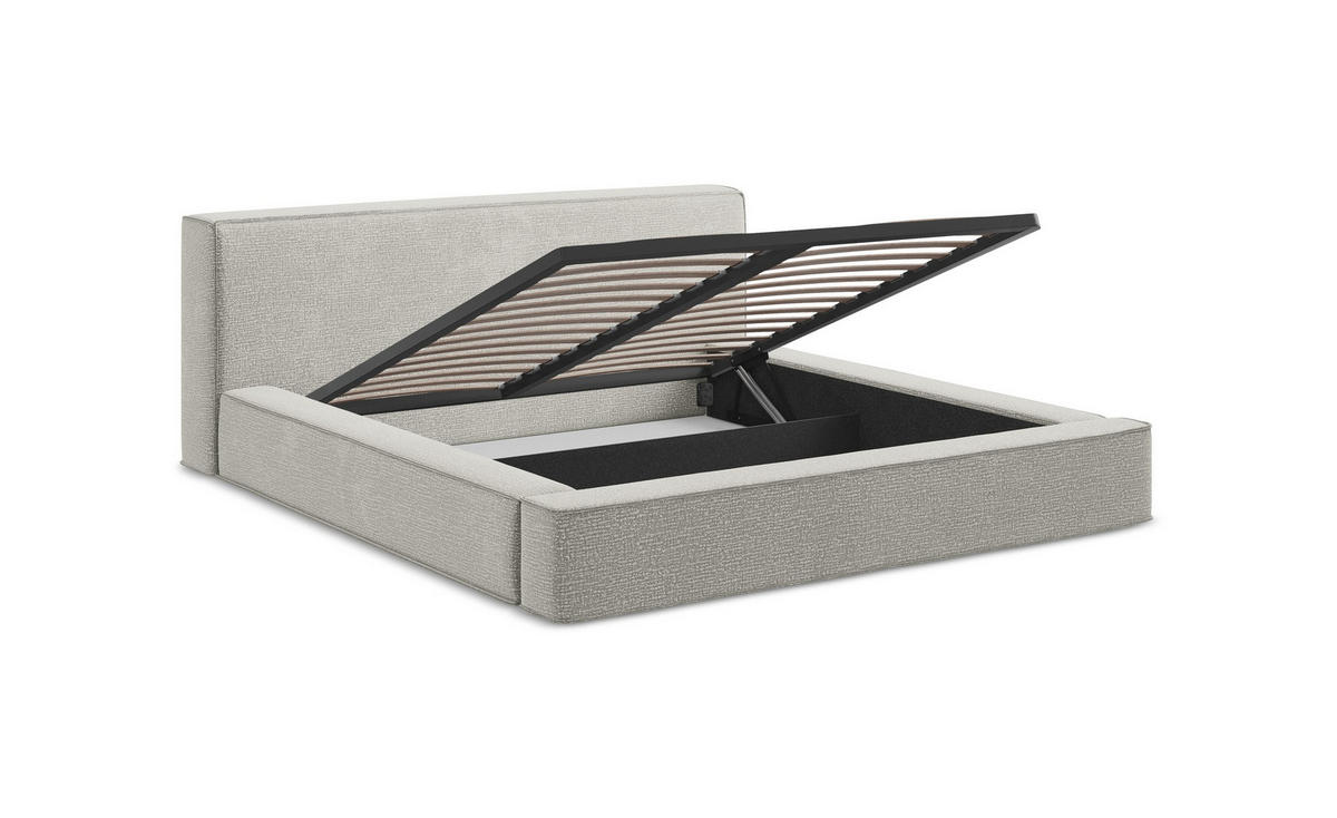 3-SITZER SOFA Samt Stoff Blau - Blau/Schwarz, Kunststoff/Textil (224/80/103cm) - Makamii