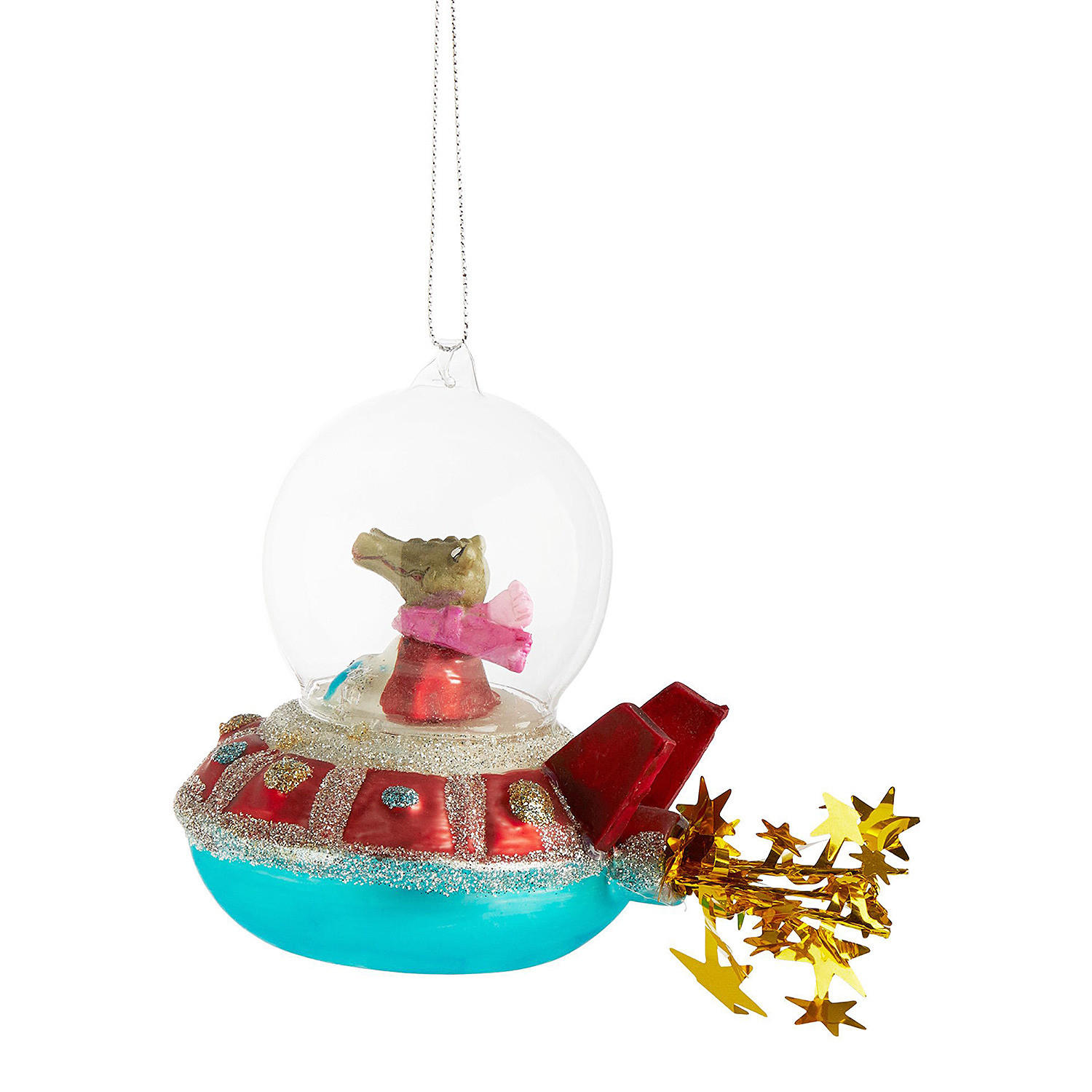 BAUMANHÄNGER Hang On - Blau, Glas (9/11/15cm) - Butlers