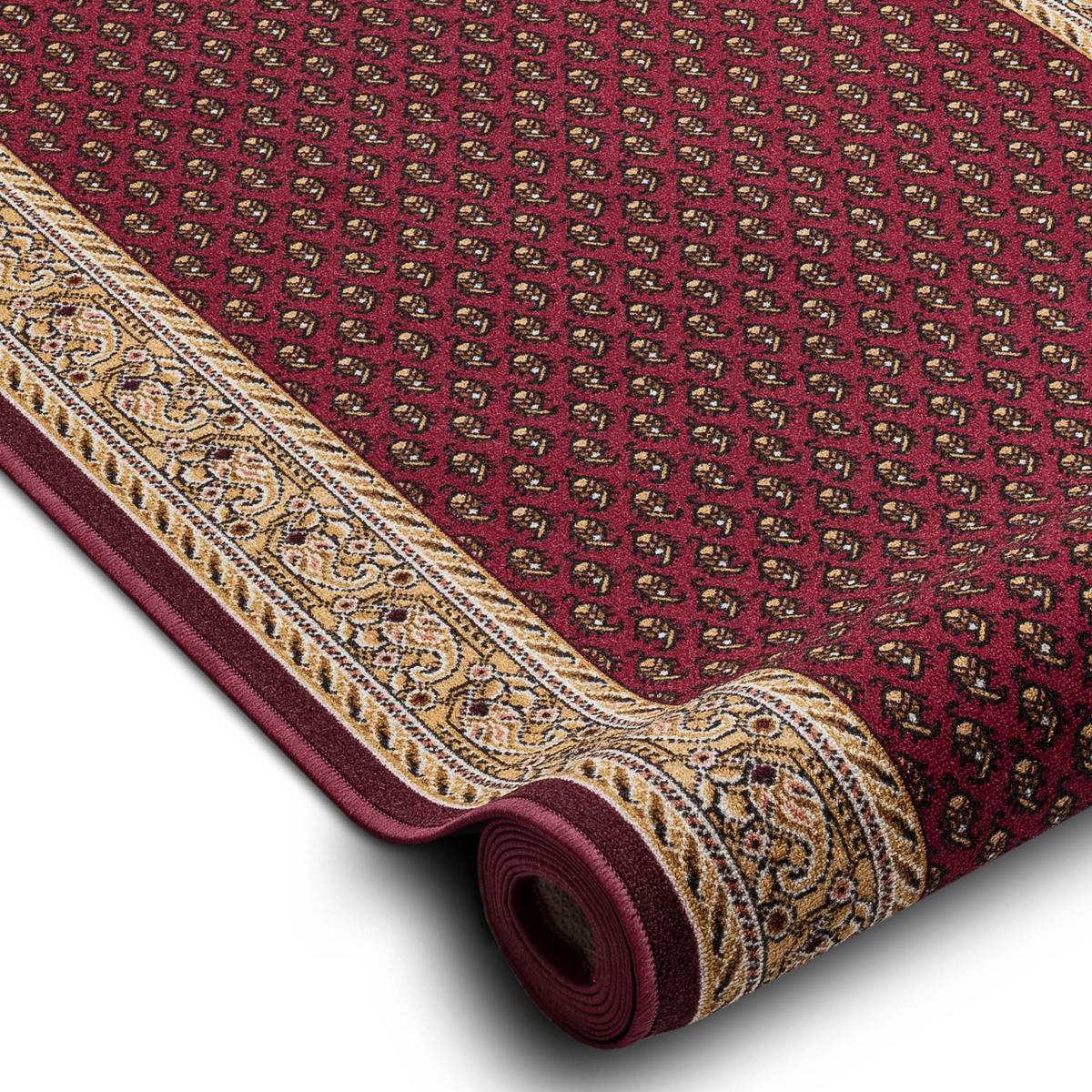 LÄUFER Antirutsch INCA 80/210 cm - Rot, Textil (80/210cm) - rugsX