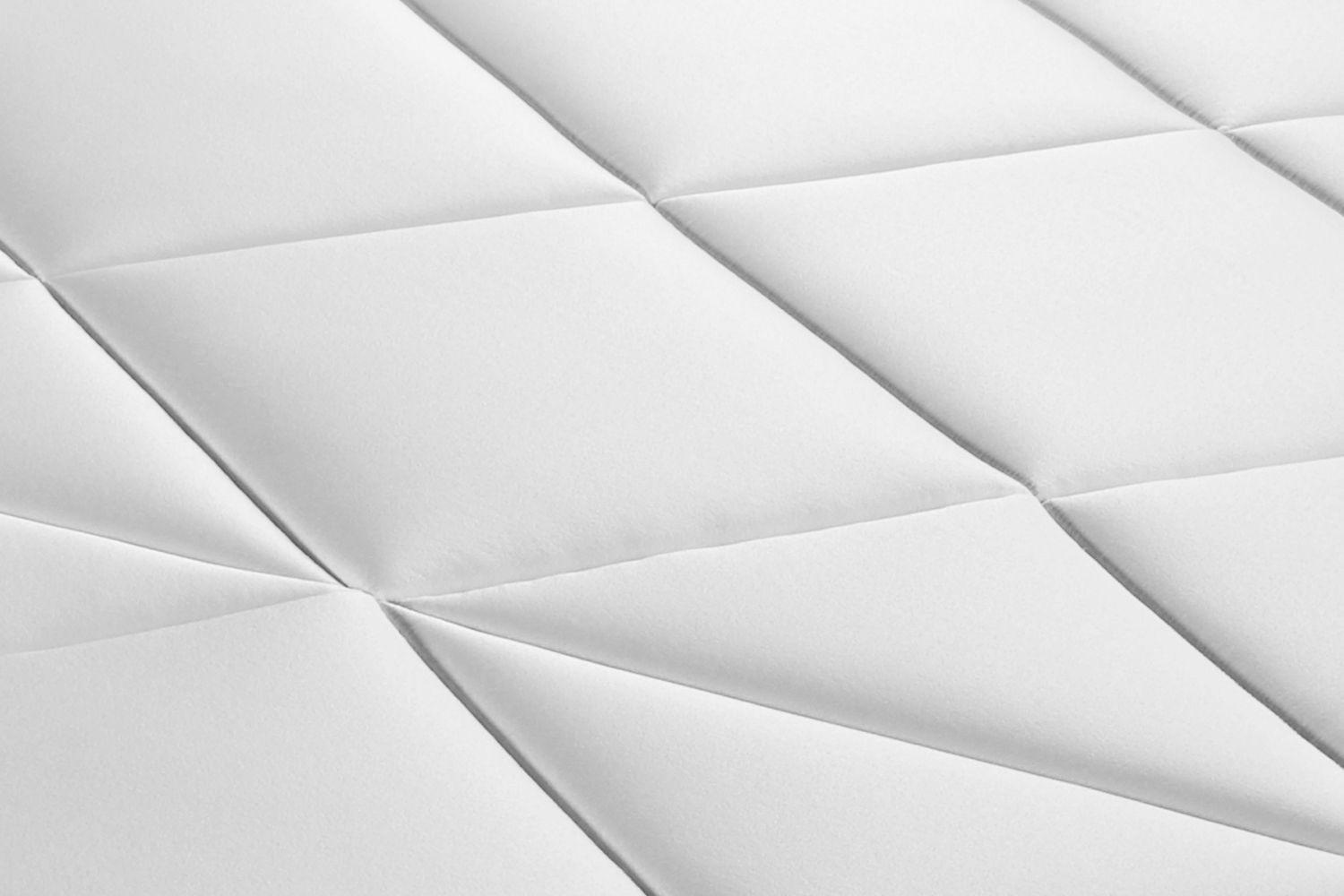 MATRATZE Windsor Taschenfederkern und Memory-Schaum 100 x 200 cm h1 - Weiß, Textil (100/200cm) - ROYAL PALACE BEDDING