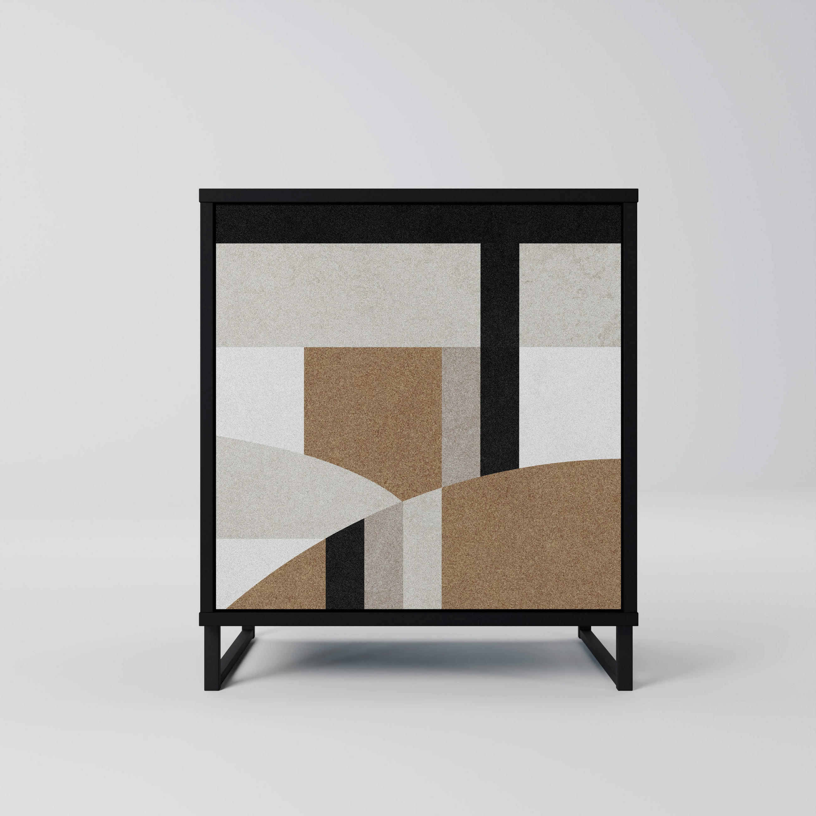 SpaceRebels Sideboard Schwarz 57.5x67.5x42 cm