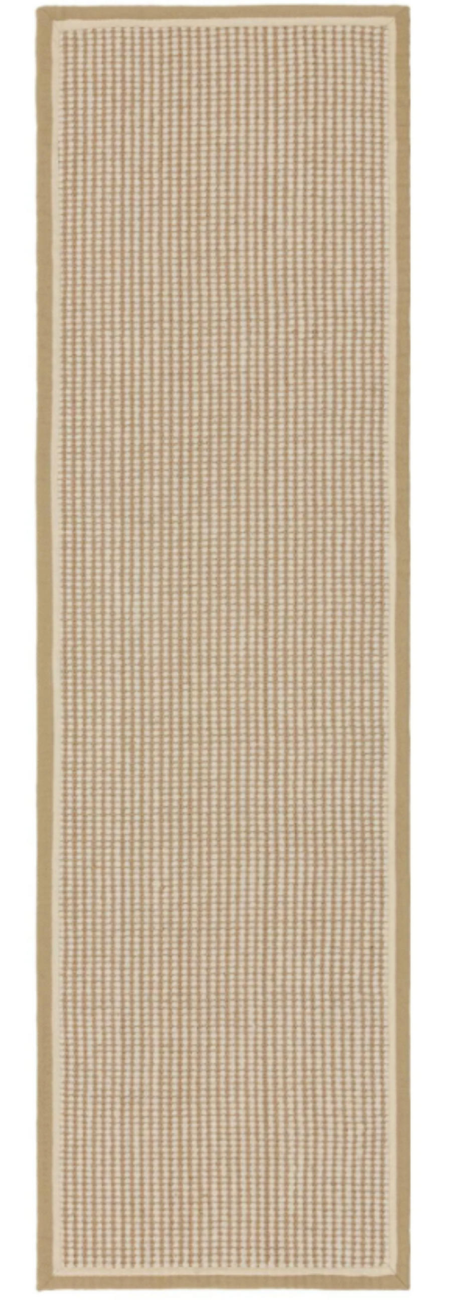 TEPPICH modern Wohn-/Schlafzimmer Wolle & Naturfaser ROKA Beige 120x170 cm - Beige, Naturmaterialien (120/170cm) - Novatrend
