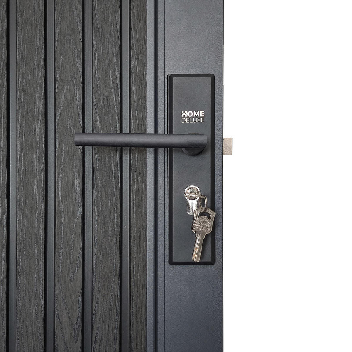 GARTENTOR CALLATOR PREMIUM - Vertikal - Anthrazit, Kunststoff (180/185cm) - Home Deluxe