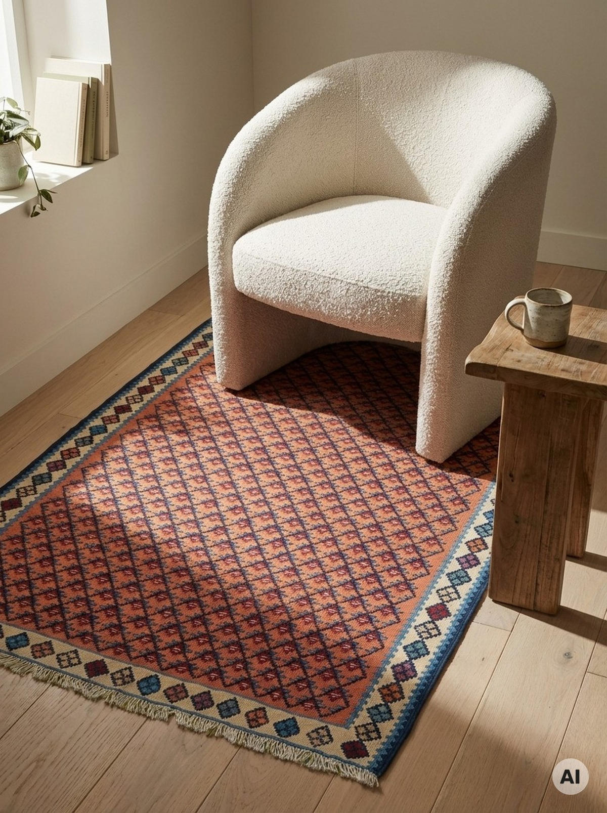 KELIM-TEPPICH handgewebt Senneh Rosa 147/107 cm Schurwolle - Pink, Textil (107/147cm) - Looma