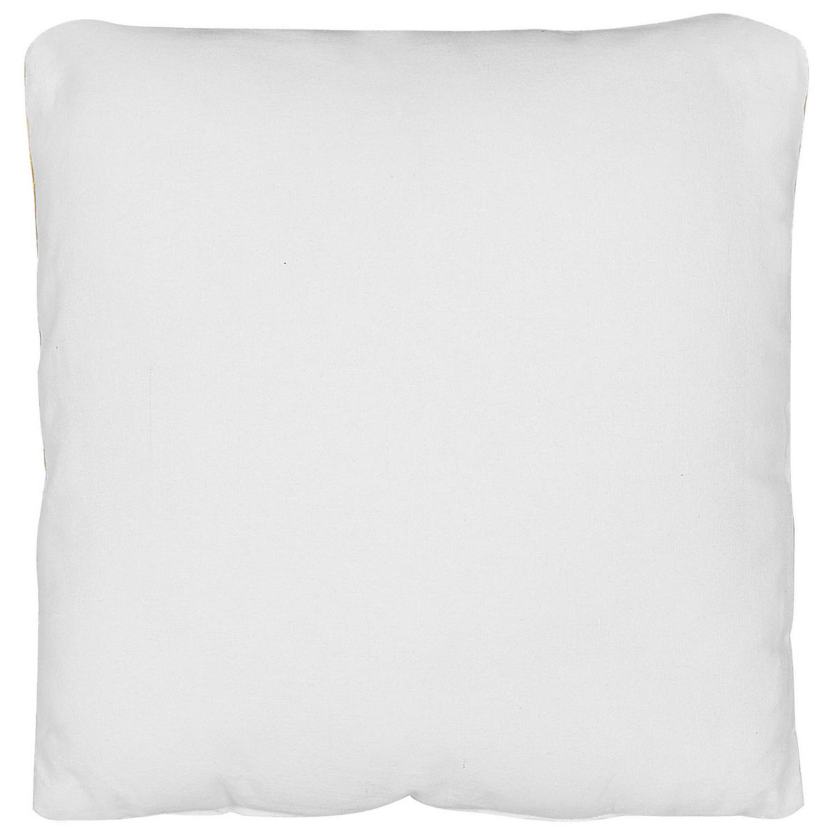 DEKOKISSEN Orange 45/45 cm Waranasi - Orange, Naturmaterialien/Textil (45/45cm) - Beliani