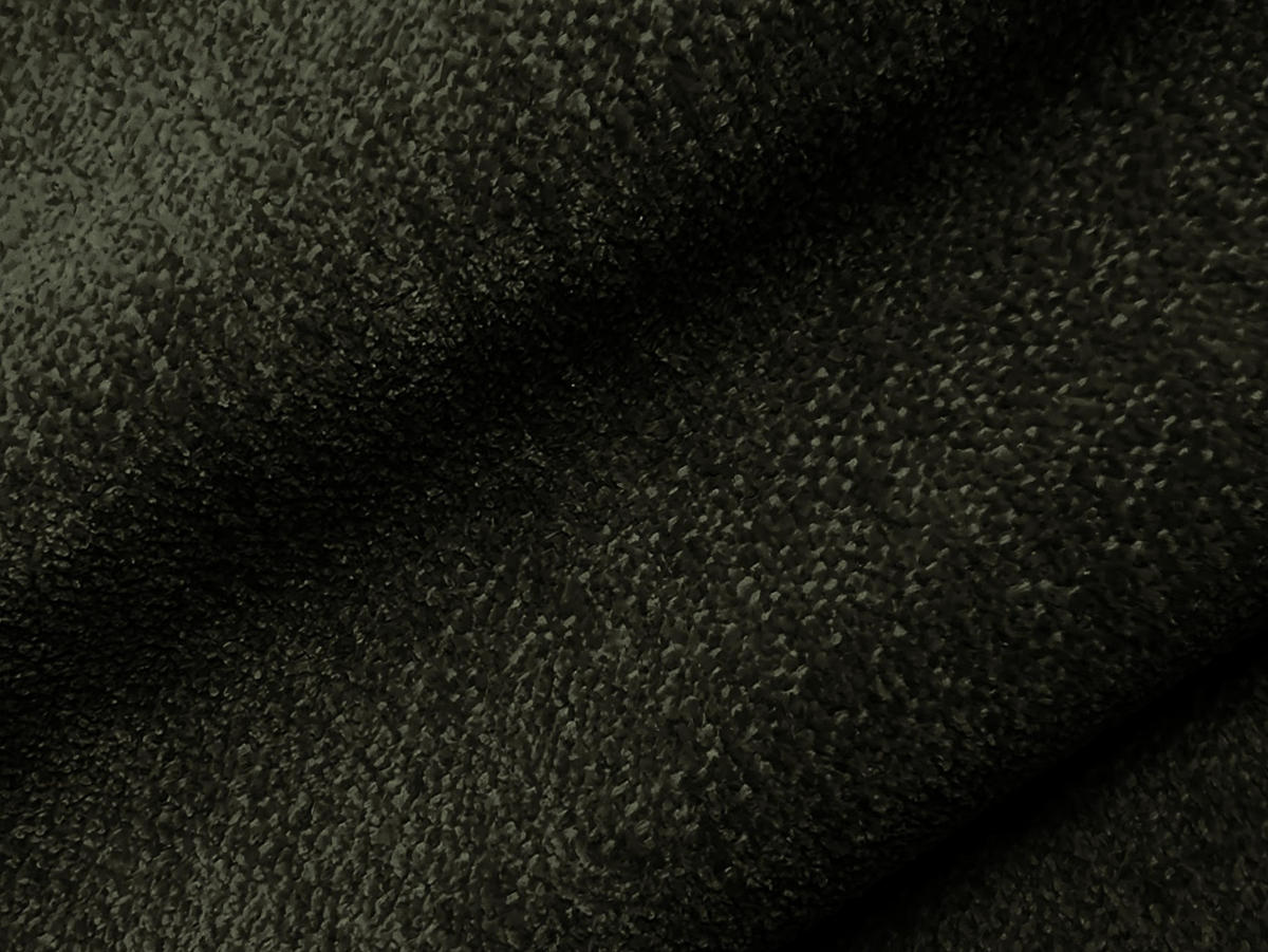 SESSEL Chenille Stoff Grün - Dunkelgrün/Schwarz, Holzwerkstoff/Kunststoff (120/72/115cm) - Makamii