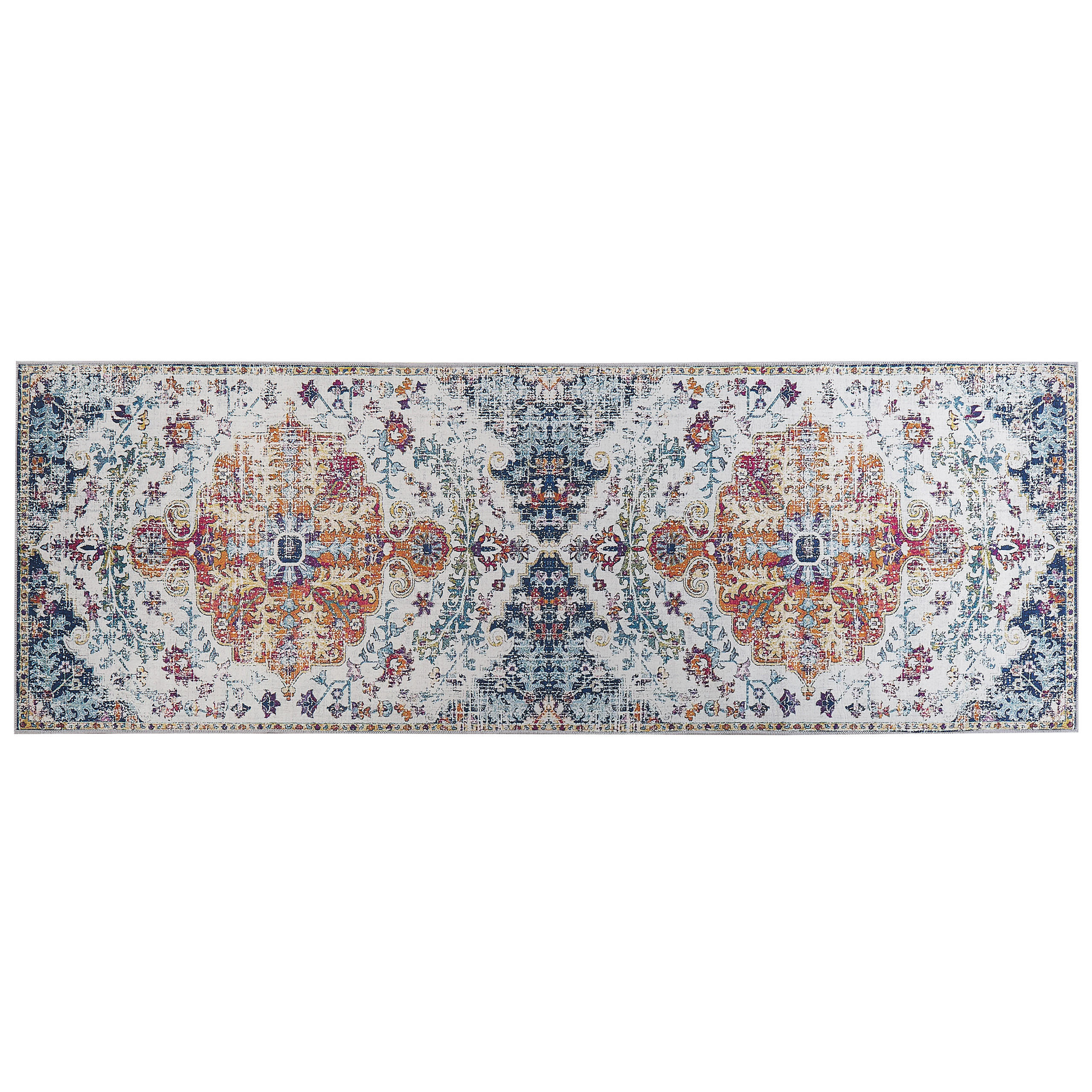 VINTAGE-TEPPICH Enayem 200/70 cm - Multicolor, Kunststoff (70/200cm) - Beliani