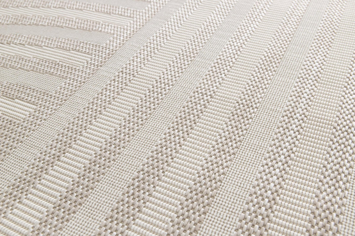 TEPPICH für Innen und Außen im Designstil beige - Beige, Textil (120/170cm) - AFK Living