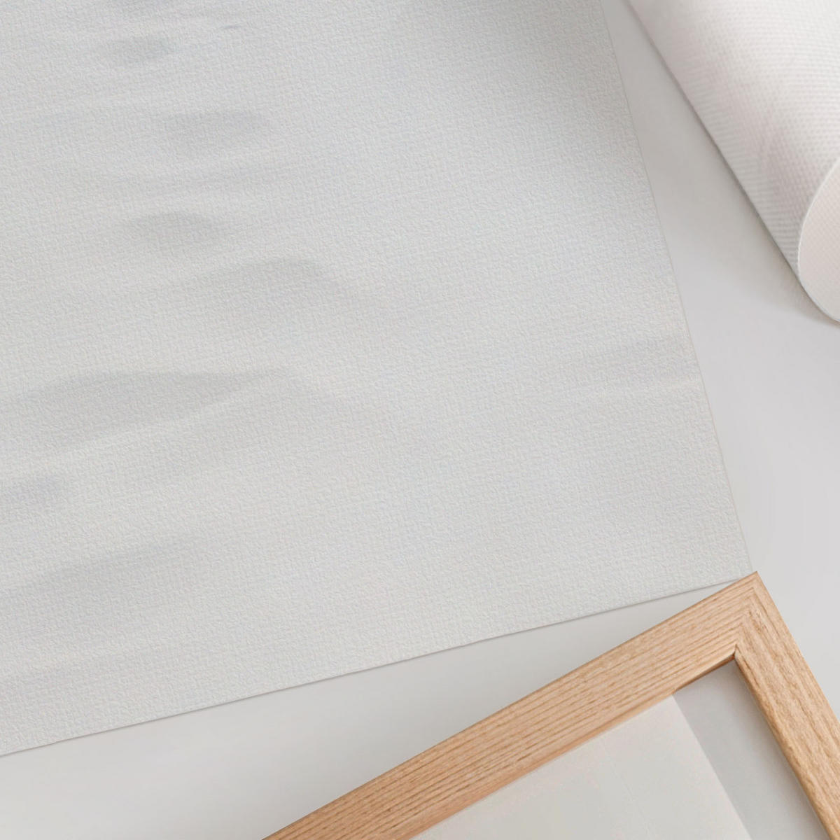 POSTER - 59x84 cm - Soft Structure - Mann im Sand - Weiß, Textil (59/84/0.1cm) - TULUP
