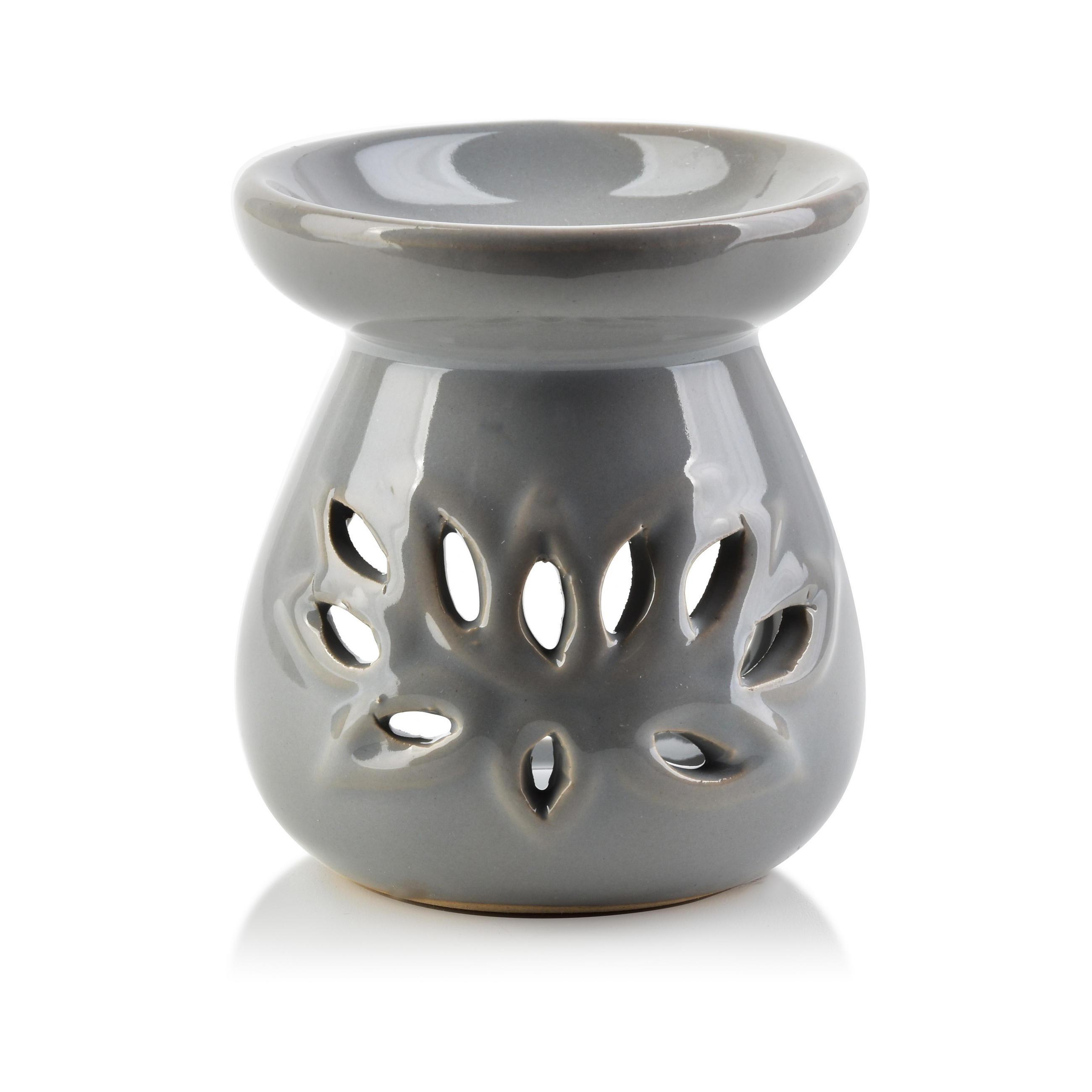DUFTLAMPE - Grau, Keramik (8cm) - Mondex