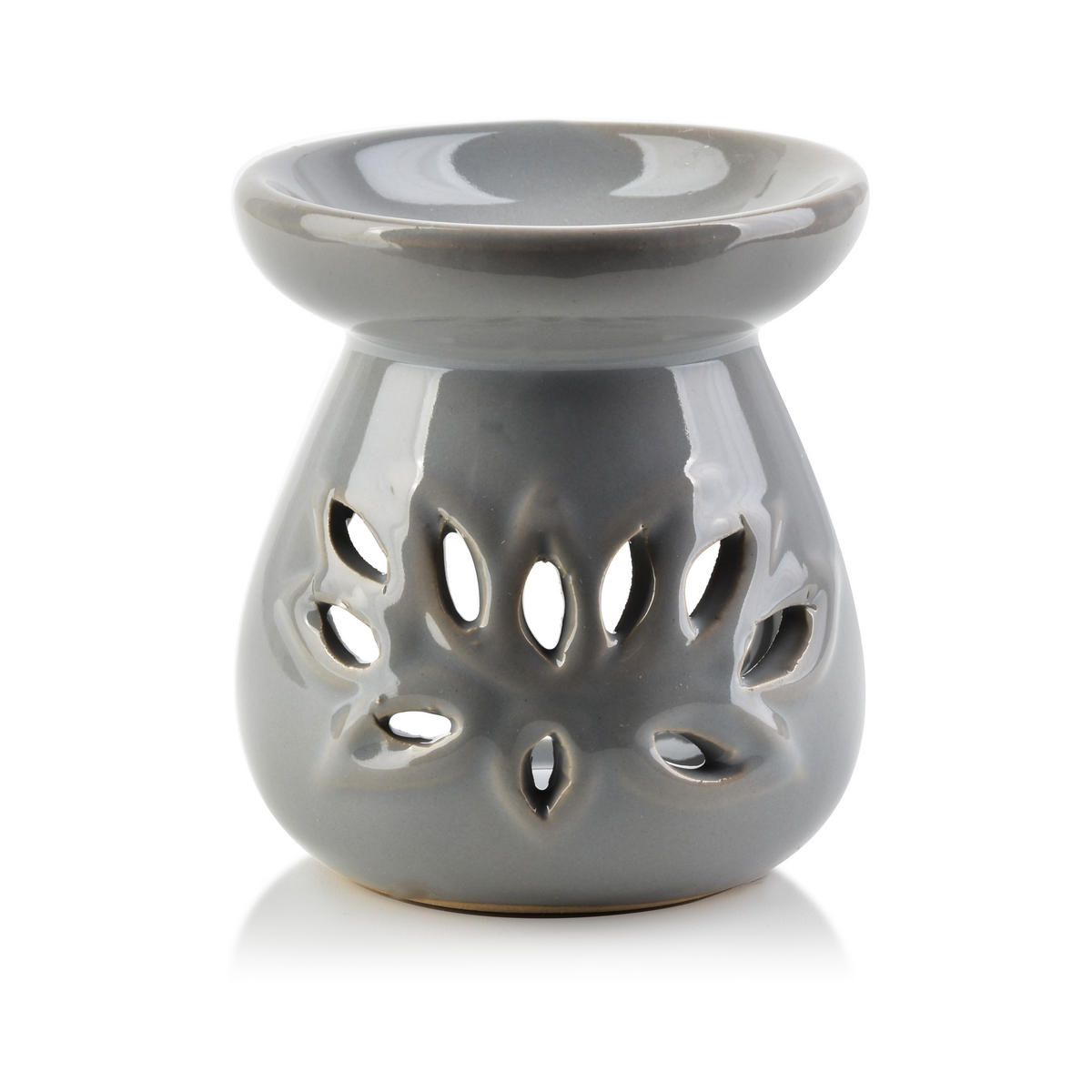 DUFTLAMPE - Grau, Keramik (8cm) - Mondex