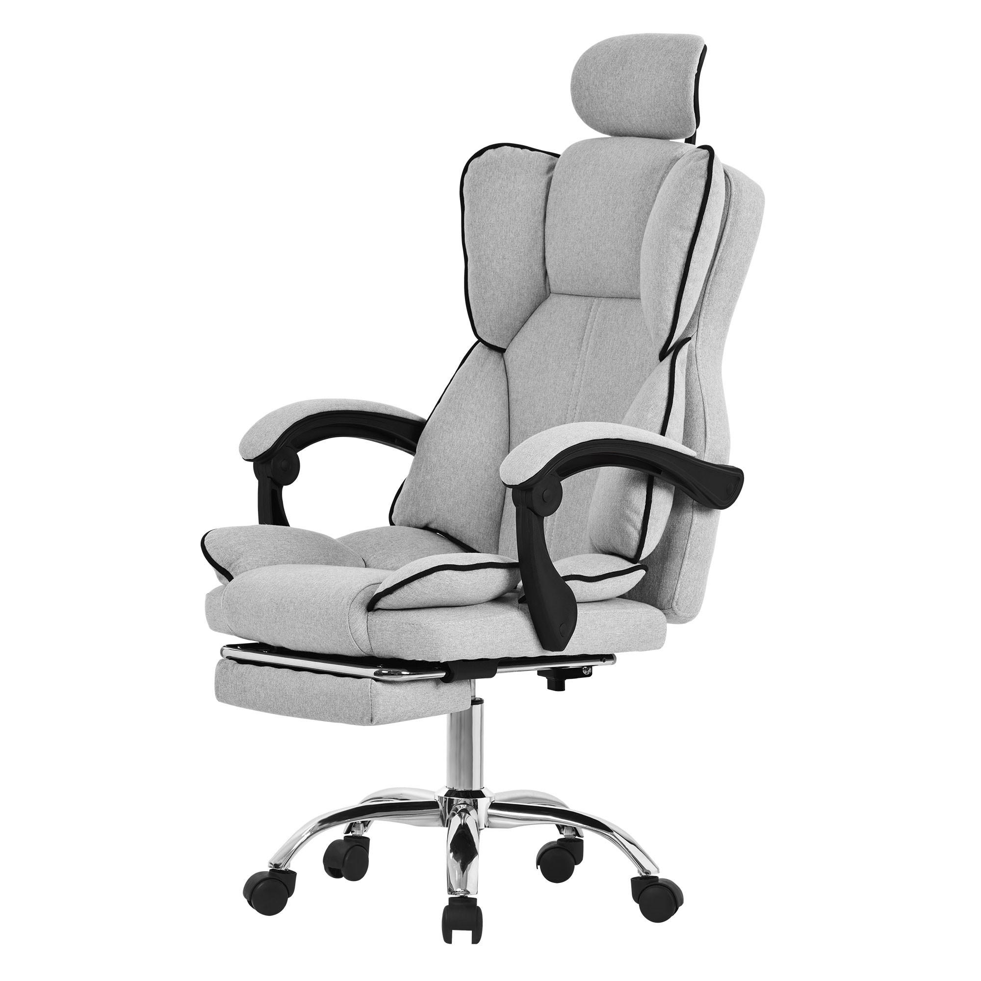 ML-DESIGN KANCELÁŘSKÁ ŽIDLE Světle šedá