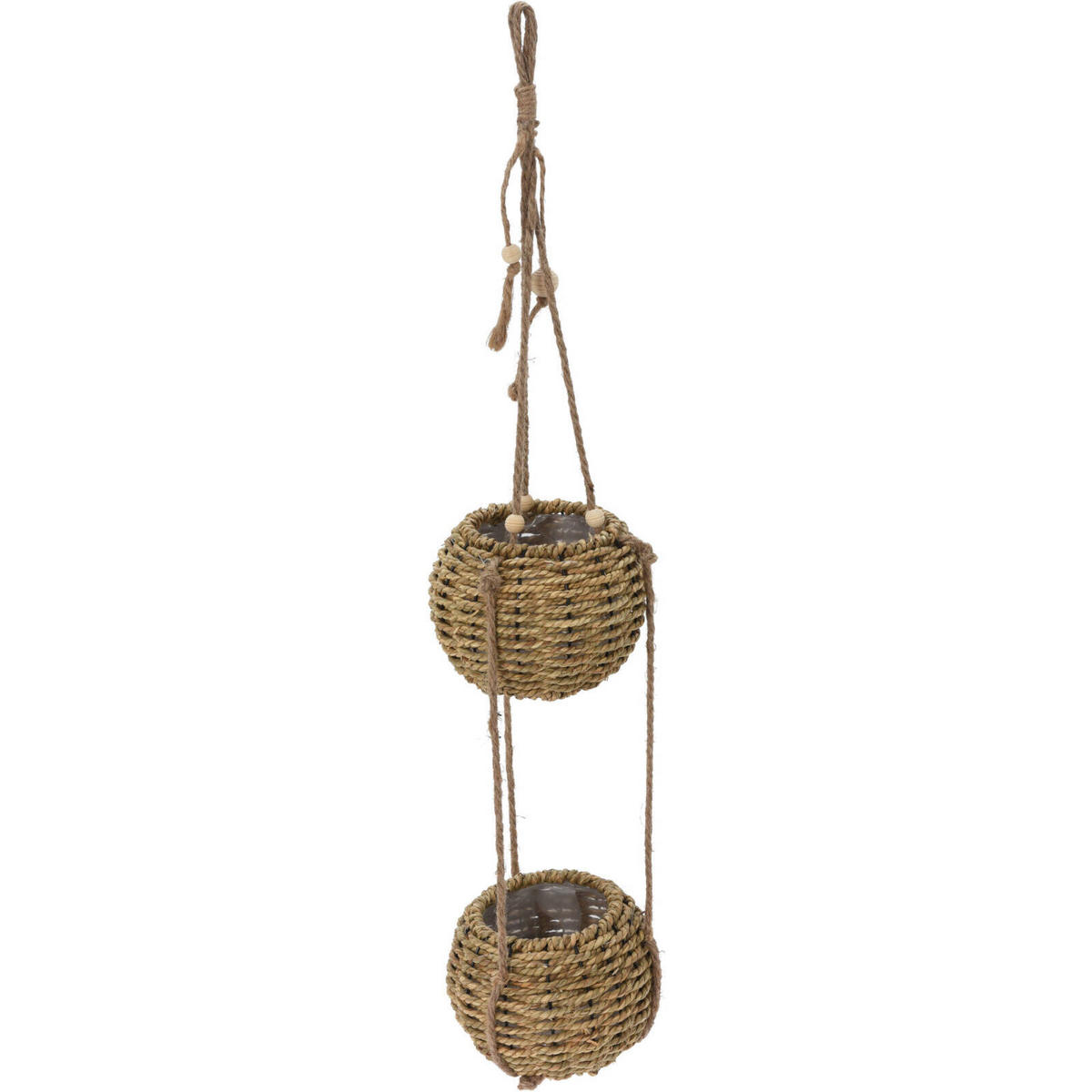 BLUMENTOPF 72 cm - Braun, Naturmaterialien (10/72cm)