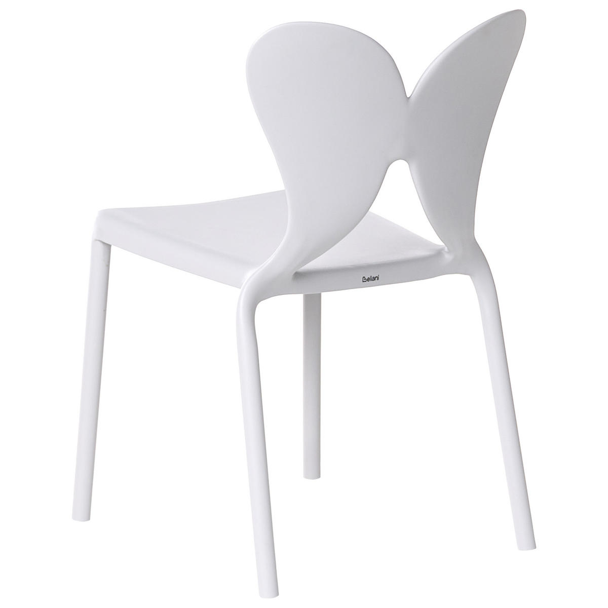 VRTNI STOL komplet 2 svetlo siva Larissa - svetlo siva, umetna masa (50/78/48cm) - Beliani