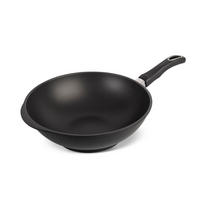 WOK ⌀30cm - Schwarz, Kunststoff/Metall (30cm) - Gastrolux