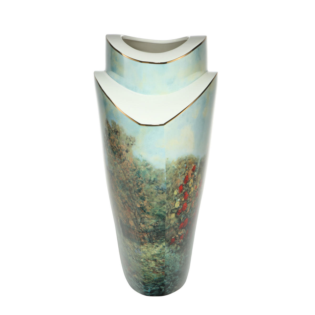 VASE Monet - Das Künstlerhaus, Porzellan, Bunt, 43 cm - Multicolor, Keramik (43cm) - Goebel