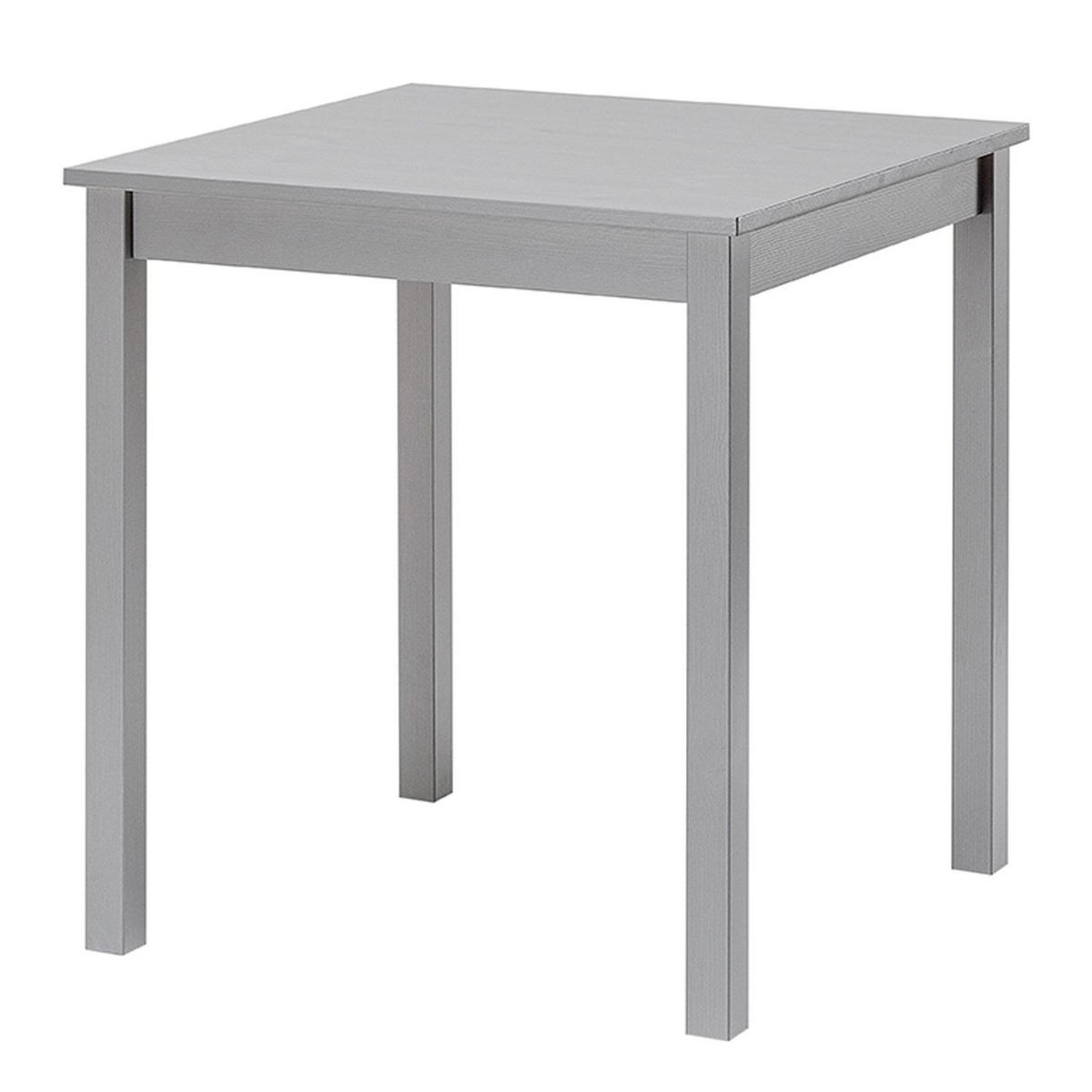 ESSTISCH Massivholz 68/68/75 cm - Grau, Holz (68/68/75cm) - hagge home