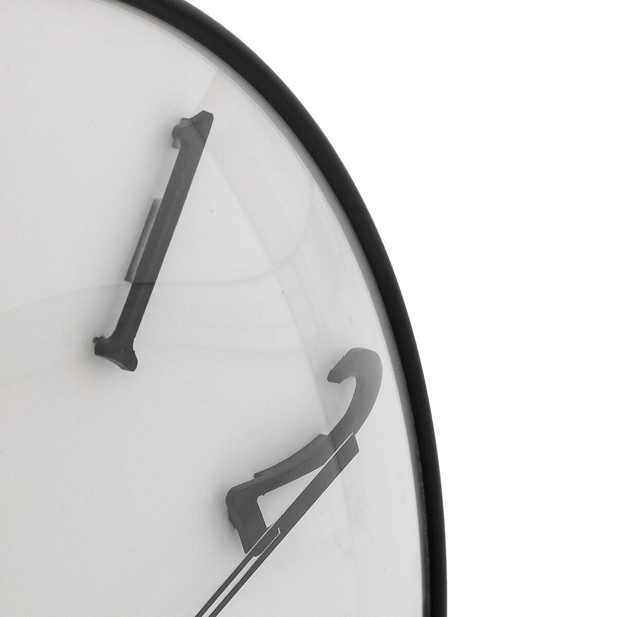 WANDUHR Edgar Ø 35 cm - Weiß, Kunststoff (4.5/35/35cm) - Atmosphera Createur d´interieur