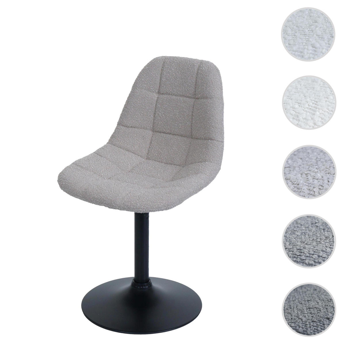 ESSZIMMERSTUHL taupe - Taupe, Textil (47/83/43cm) - MCW