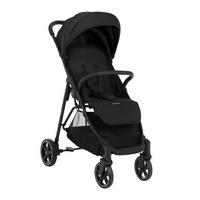 BUGGY Alexa 22 kg schwarz faltbar, Rückenlehne verstellbar, Gurt - Schwarz, Metall (72/51/101cm) - Kikka boo