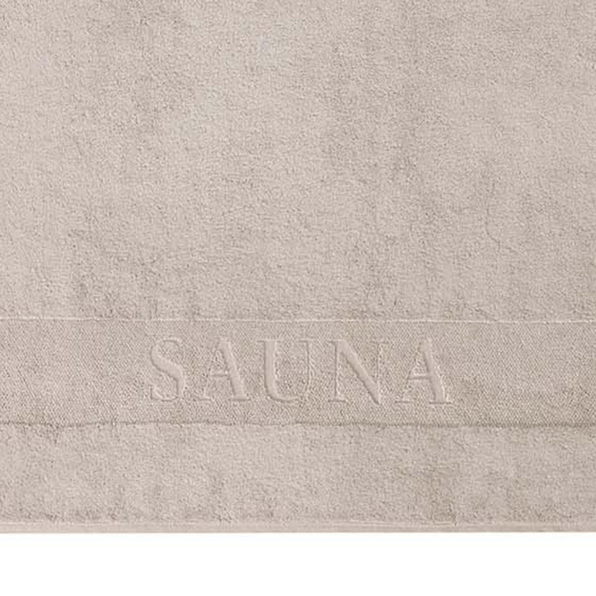 SAUNATÜCHER SPA 2556 STONE - 727 - Grau, Textil (80/200cm) - Zöllner