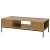 COUCHTISCH rechteck Beige - Beige, Holz (60/120/39cm) - MCW