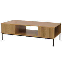 COUCHTISCH rechteck Beige - Beige, Holz (60/120/39cm) - MCW