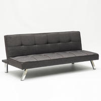 SCHLAFSOFA Gemma - Dunkel Grau - Grau, Textil (175/74/83cm) - Pasmara
