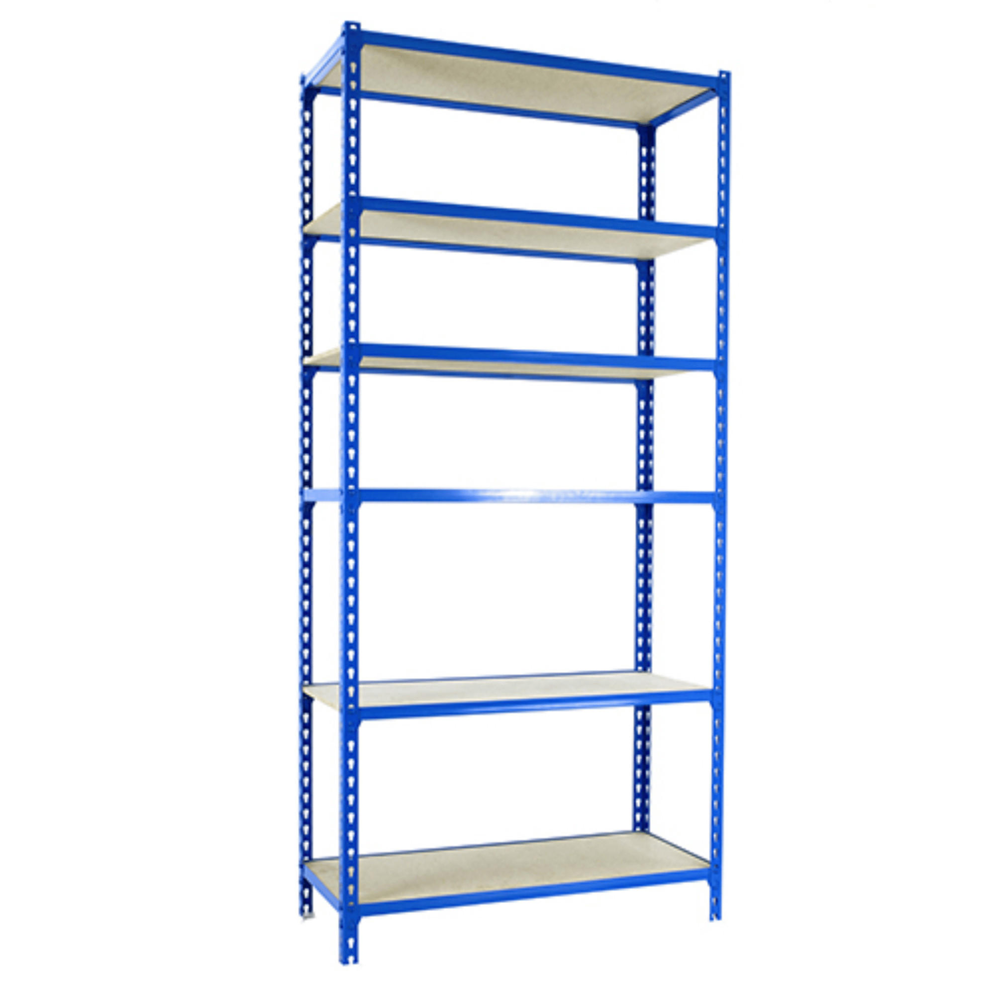 SCHWERLASTREGAL Giant Muli HxBxT 250 x 100 x 30 cm 6 Fachböden Fachlast 150 kg Blau - Blau, Metall (100/250/30cm) - PROREGAL