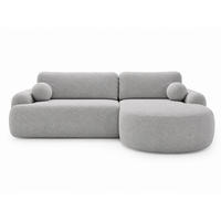 ECKSOFA Aurio Grau Rechts - Grau, Holz/Textil (261/177cm) - Graingold
