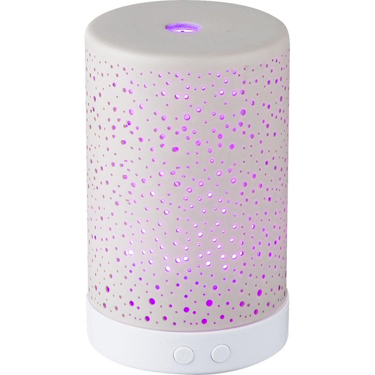 LED TISCHLEUCHTE Glas Weiß - Weiß, Glas (9/9/15cm) - Globo Lighting