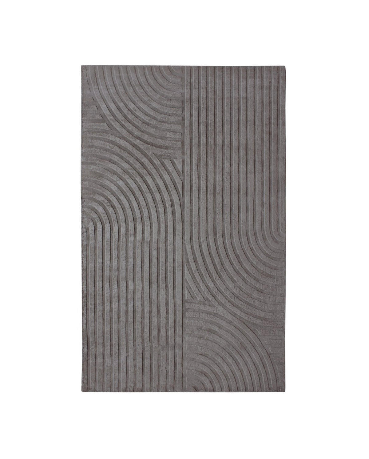 TEPPICHE Viskose Anthrazitgrau 230cm - Anthrazit, Textil (230/160cm) - Sia Home