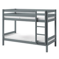 VYSOKÁ Postel SVENO 90x190 Antracit - antracitová, dřevo (90/190cm) - MASSENO