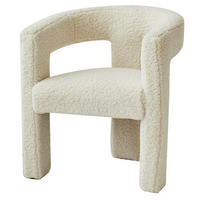 SESSEL Wolle Weiß - Weiß, Textil (66/75/58cm) - Nordlys