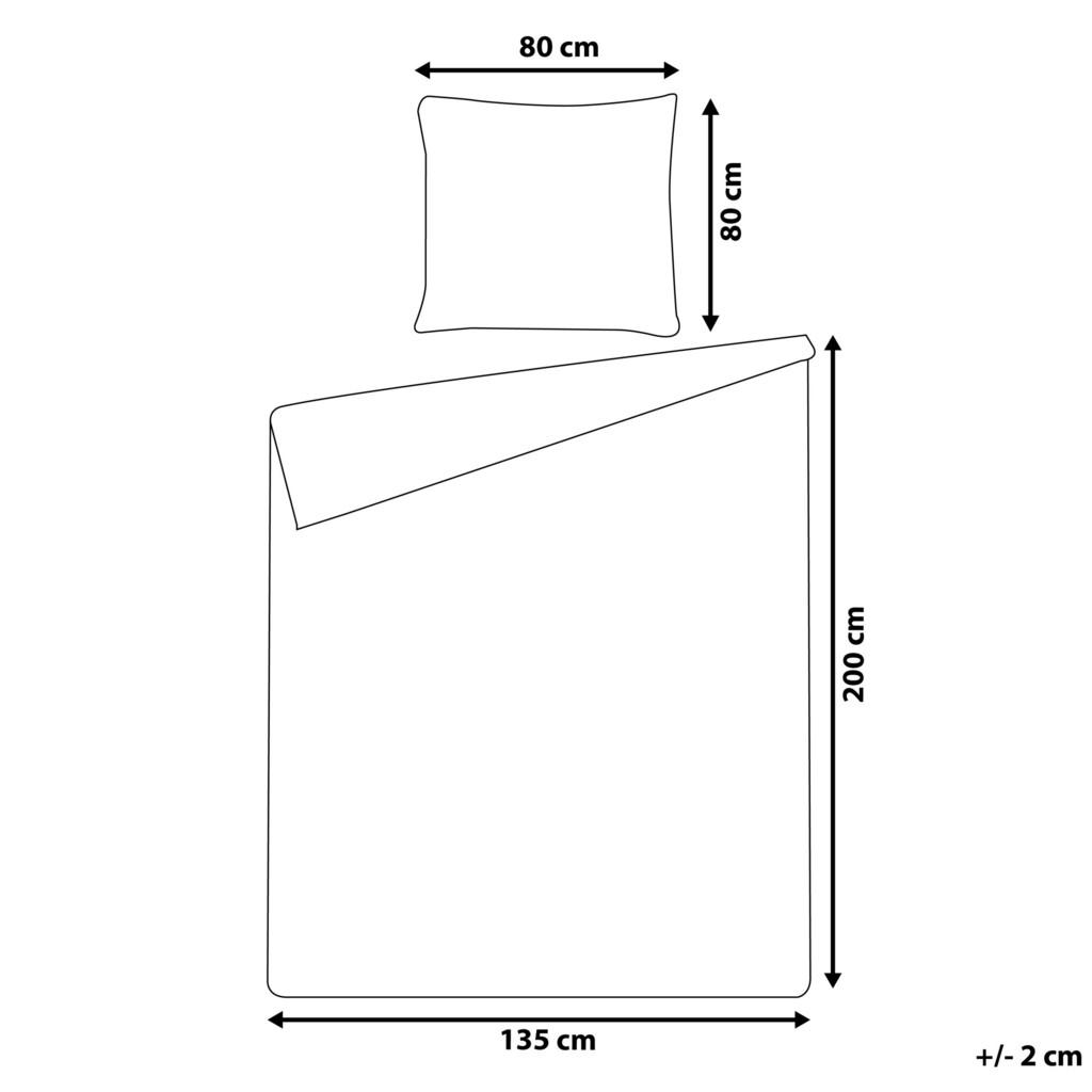 Thumbnail - Beliani Bettwäsche, Grün, Textil, 135x200 cm, Oeko-Tex®, Schlaftextilien, Bettwäsche, Bettwäsche