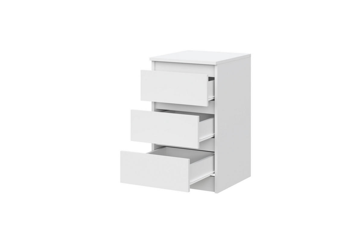 KOMMODE Weiß 40/69/44 - Weiß, Holzwerkstoff (40/69/44cm) - RAUMHIRSCH FURNITURE