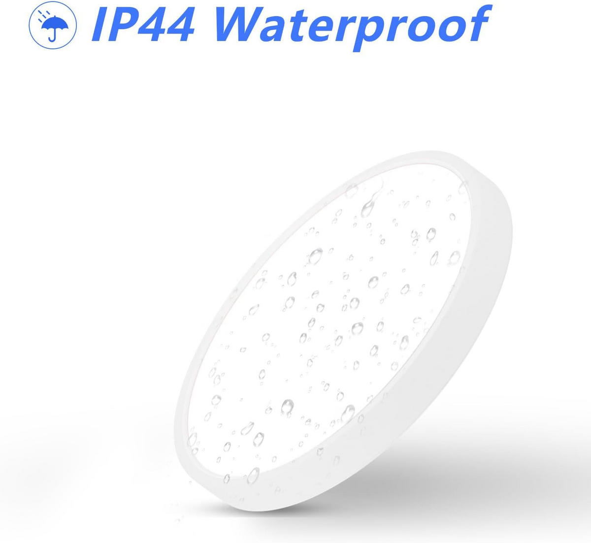 LED-DECKENLEUCHTE Helen 22/22/2.5cm - Weiß, Kunststoff (22/22/2.5cm) - ZMH