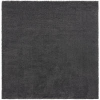 TEPPICH Hochflor Shaggy-Design, teddyweich LYNE, Anthrazit 200x200 cm - Anthrazit, Textil (200/200cm) - KADIMA DESIGN