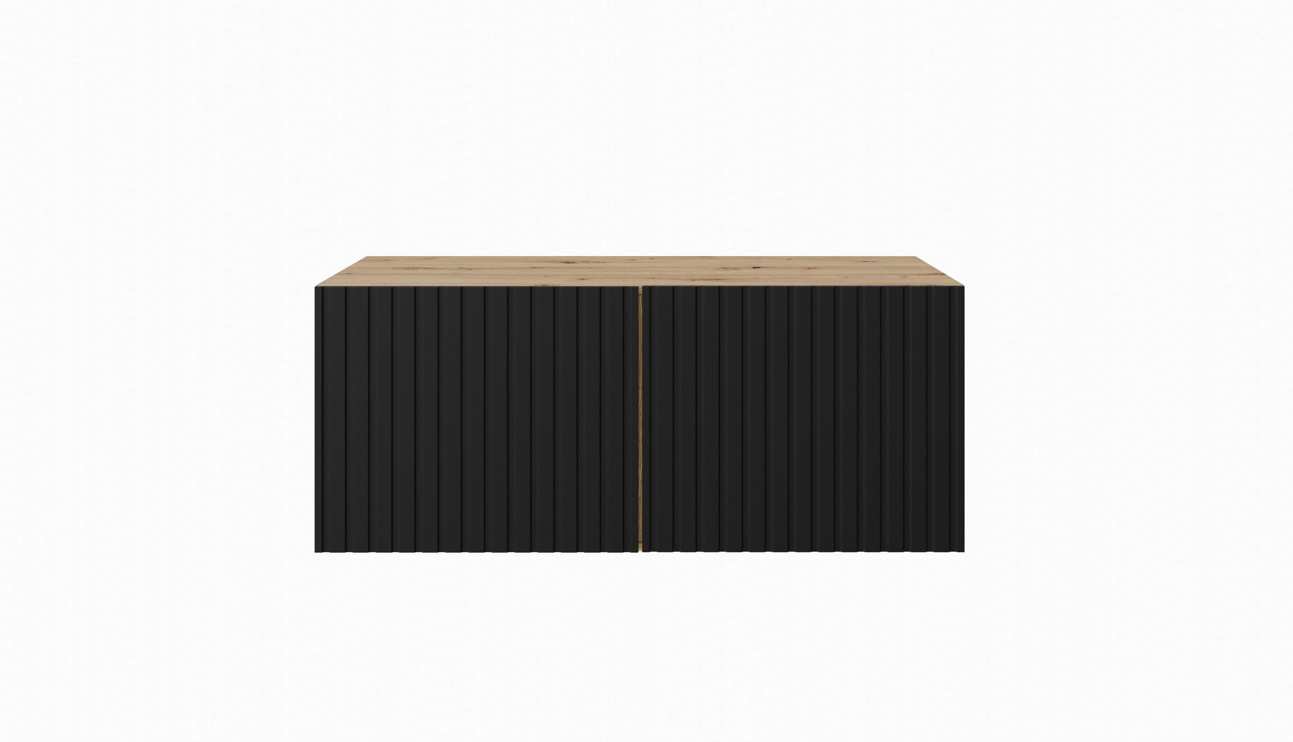 Masseno Lowboard Eiche Artisan 100x41x40 cm