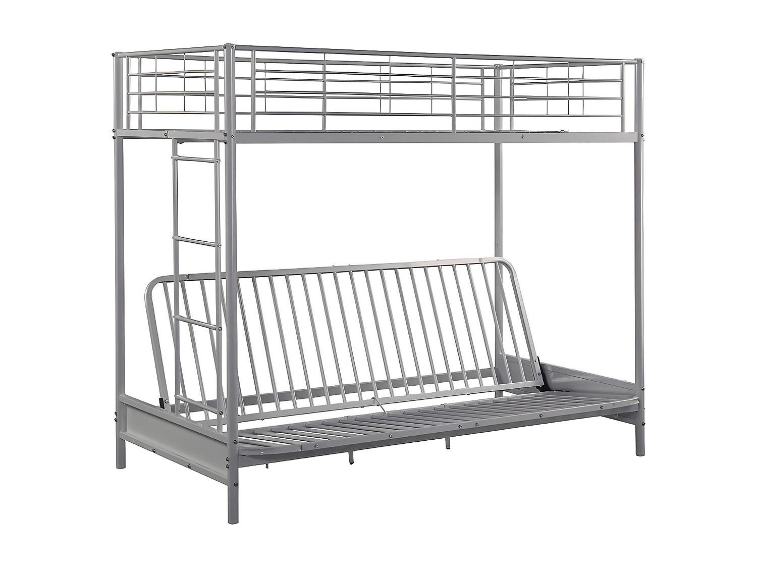 Vente-Unique Hochbett Silber